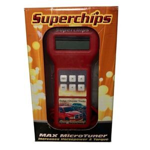 Superchips MAX  Micro Tuner 3715 Red In Original Packaging Preowned